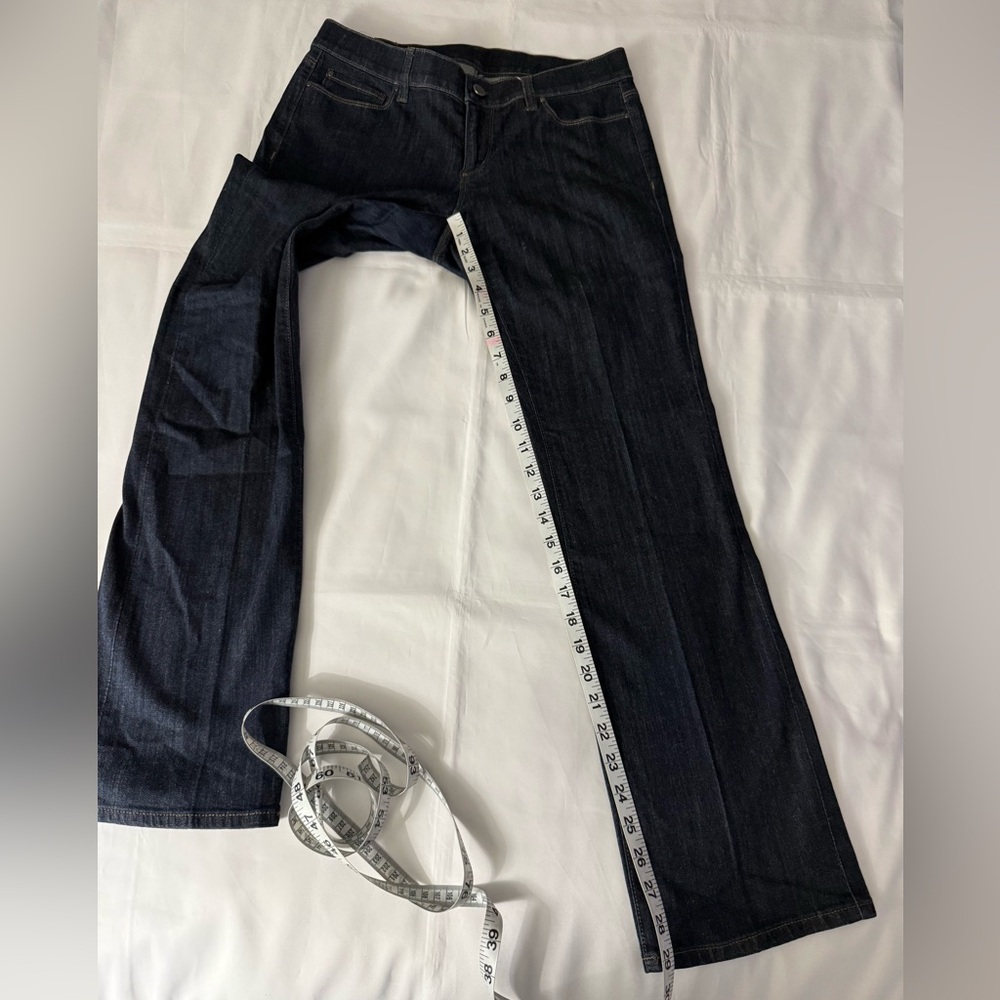 Ann Taylor Modern Fit Dark Wash Petite Jeans - Picture 9 of 10